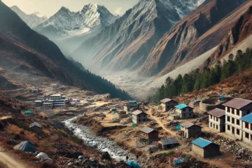 is langtang village rebuilt