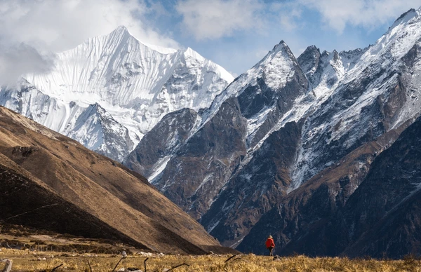yala peak view from langtang trek