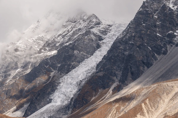 langtang glacier